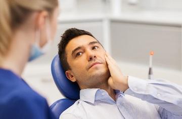 man during root canal procedure in nashville tn
