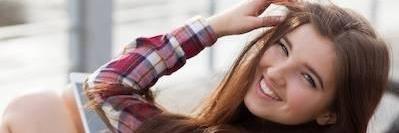 girl wearing clear aligners in brentwood tn 