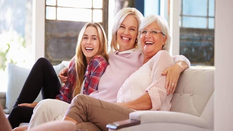 women smiling with dental implants in franklin tn 