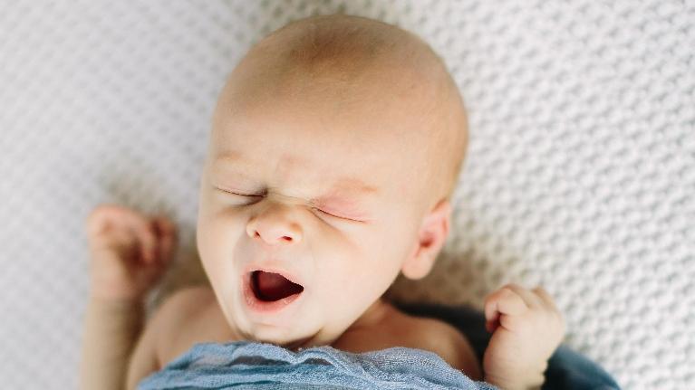 Baby yawning | Brentwood TN Dentist