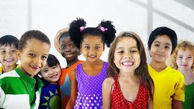 children smiling before dental exam in brentwood tn