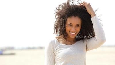 woman with veneers in brentwood tn