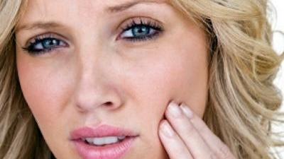 woman with sensitive teeth in brentwood tn