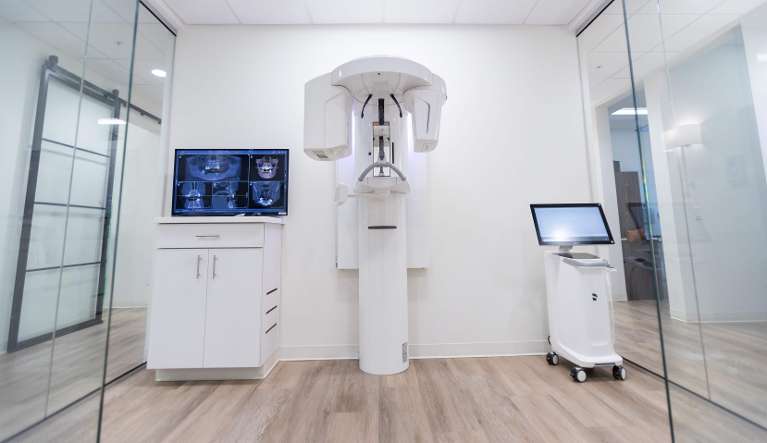3D CBCT X-rays in the sullivan dental partners office, nashville tn